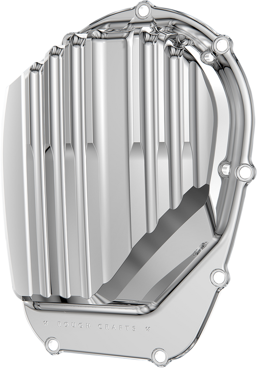 Rough Crafts - Chrome Cam Cover - Grooved - Cam Cover - RC-610-003