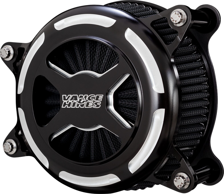 Vance & Hines - VO2 X Air Cleaner - Black Contrast - VO2 X Air Cleaner - 42341