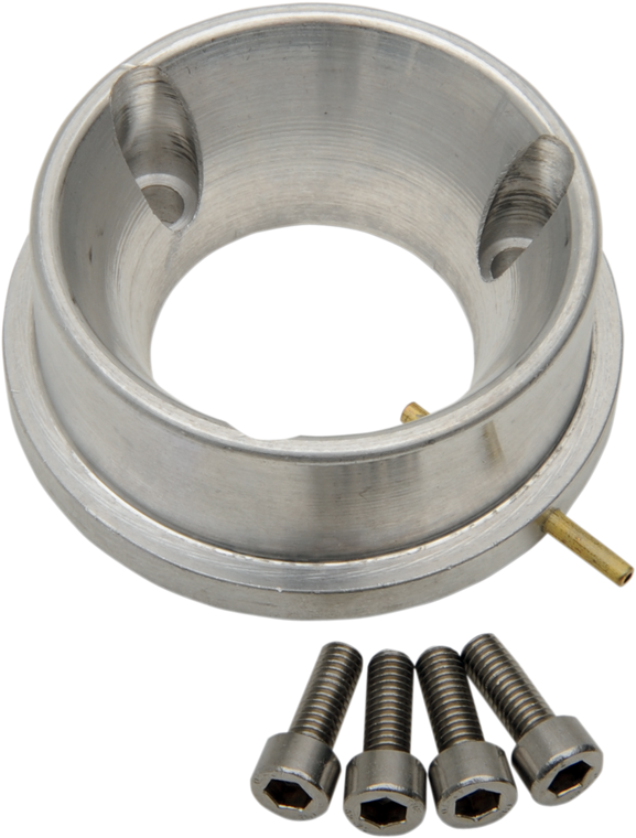 Wsm - Adapter Mikuni with Oil Injection - Silver - 38 mm - Carburetor Adapter - 006-660-01 Wsm - Adapter Mikuni with Oil Injection - Silver - 38 mm - Carburetor Adapter - 006-660-01