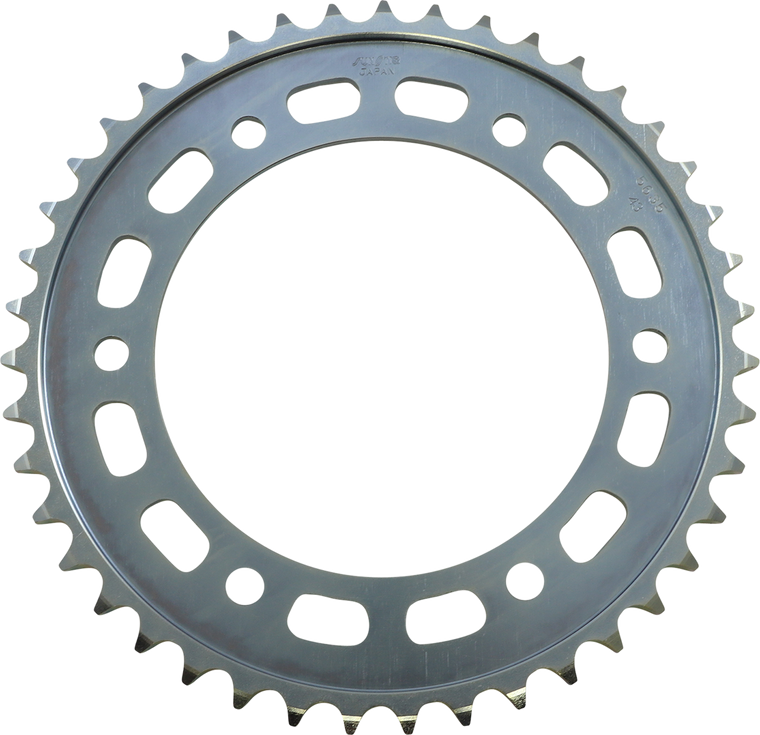 Sunstar Sprockets - Steel Rear Sprocket - 43 Tooth - Honda - Steel Sprocket - 2-563543