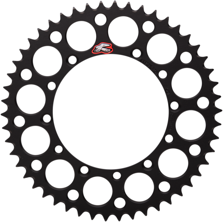 Renthal - Sprocket - Black - 50 Tooth - Rear Sprocket - 112U-520-50GEBK Renthal - Sprocket - Black - 50 Tooth - Rear Sprocket - 112U-520-50GEBK