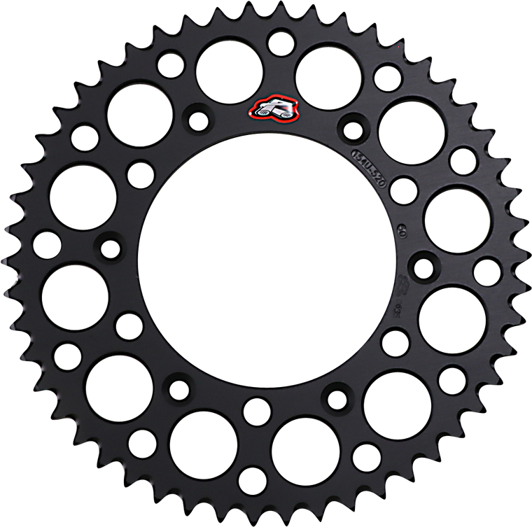Renthal - Sprocket - Honda - Black - 50 Tooth - Rear Sprocket - 154U-520-50GRBK