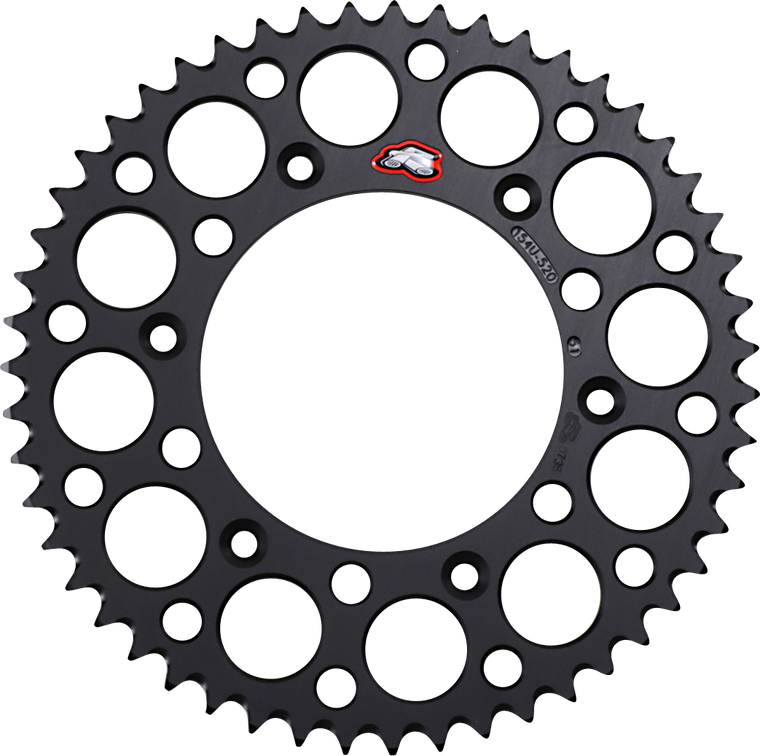 Renthal - Sprocket - Honda - Black - 51 Tooth - Rear Sprocket - 154U-520-51GRBK Renthal - Sprocket - Honda - Black - 51 Tooth - Rear Sprocket - 154U-520-51GRBK