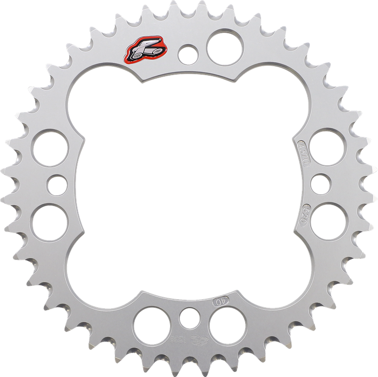 Renthal - Sprocket - Yamaha - 40 Tooth - Rear Sprocket - 437U-520-40GBSI
