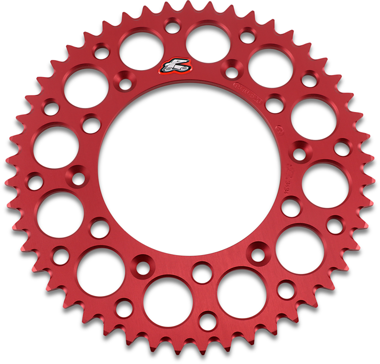 Renthal - Sprocket - Honda - Red - 50 Tooth - Rear Sprocket - 154U-520-50GRRD