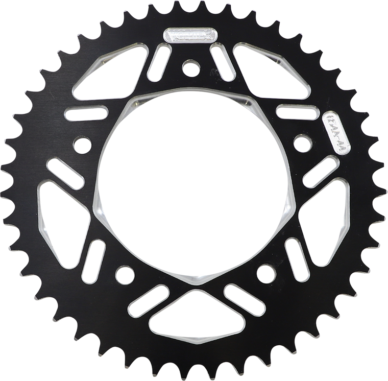 Vortex - Aluminum Sprocket - Black - Rear - 44 Tooth - Aluminum Rear Sprocket - 654AZK-44 Vortex - Aluminum Sprocket - Black - Rear - 44 Tooth - Aluminum Rear Sprocket - 654AZK-44