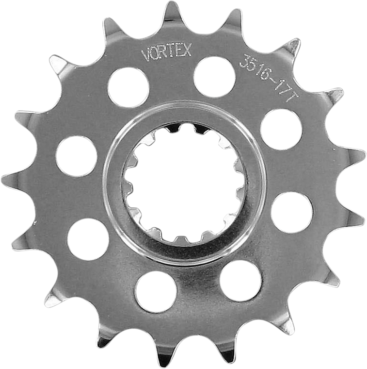 Vortex - Front Sprocket - 17-Tooth - Steel Countershaft Sprocket - 3516-17