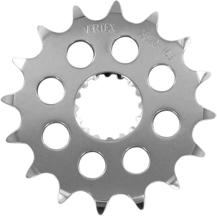Vortex - Front Sprocket - 16-Tooth - Steel Countershaft Sprocket - 3520-16