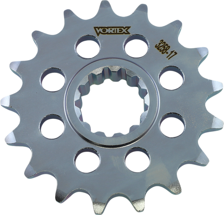 Vortex - Front Sprocket - 17 Tooth - Steel Countershaft Sprocket - 3258-17