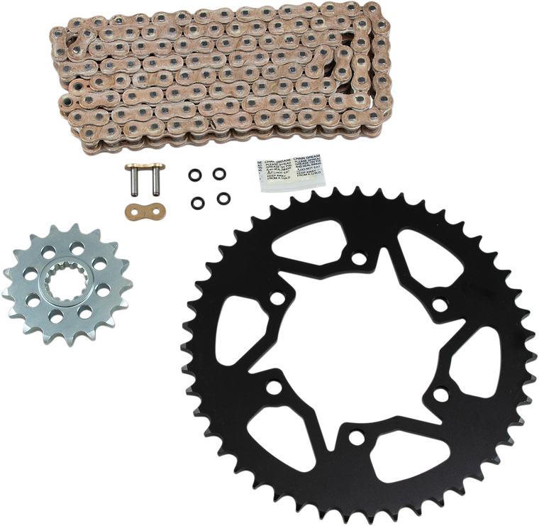 Vortex - Chain Kit - Gold - Yamaha - YZF-R1 - OES Original Equipment Steel Chain Kit - CKG6153