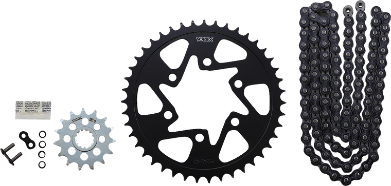 Vortex - Chain Kit - Black - Chain and Sprocket Kit - CK4103