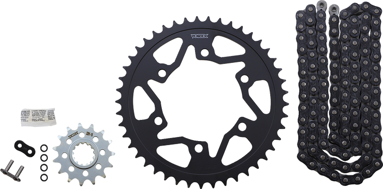 Vortex - Chain Kit - Black - Chain and Sprocket Kit - CK6457