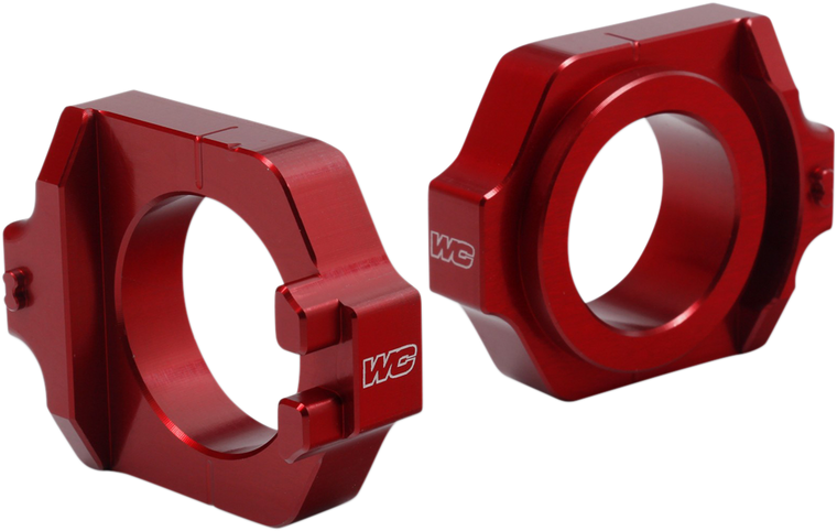 Works Connection - Elite Axle Block - Red - Elite Axle Blocks - 17-205