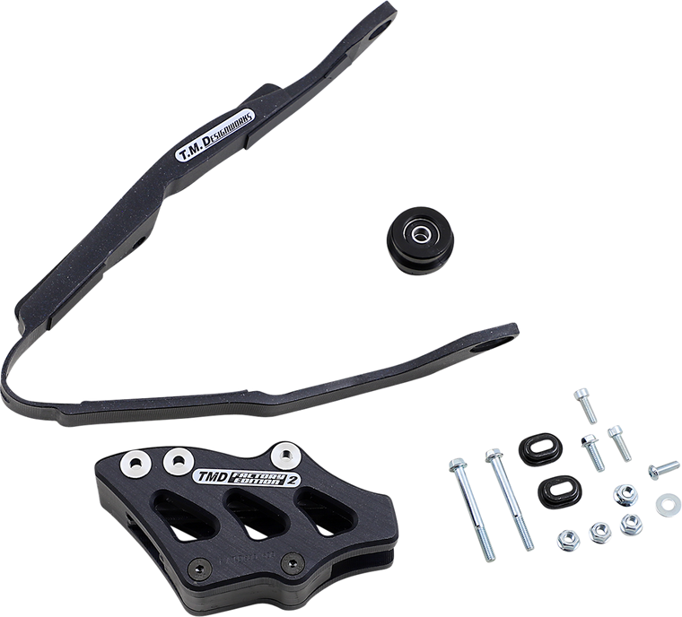 Tag Metals - Chain Guide/Slider - Honda - Black - Chain Guide and Slider Kit - HCP-H07-BK
