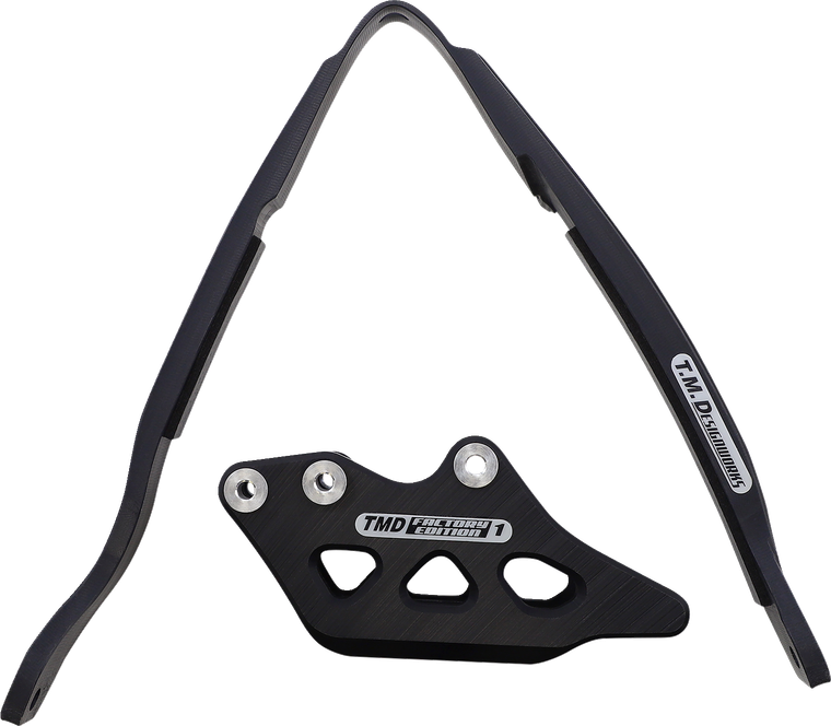 Tag Metals - Chain Guide/Slider - Yamaha - Black - Chain Guide and Slider Kit - YCP-K09-BK