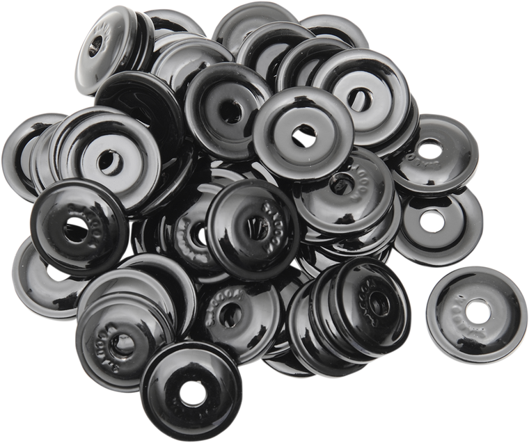 Woody's - Support Plates - Black - 48 Pack - Round Digger Aluminum Support Plates - AWA-3810 Woody's - Support Plates - Black - 48 Pack - Round Digger Aluminum Support Plates - AWA-3810