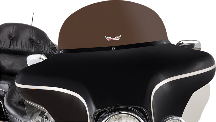 Slipstreamer - Windshield - Dark Smoke - 10" - FLHT/C '96-'13 - Replacement  Windshield - S-135-10DS