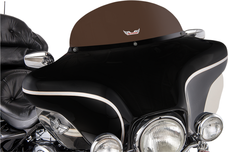 Slipstreamer - Windshield - Dark Smoke - 8" - FLHT/C '96-'13 - Replacement  Windshield - S-135-8DS