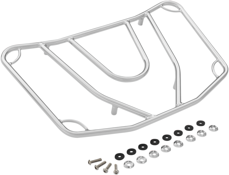 Show Chrome - Tour Trunk Luggage Rack - Chrome - Tour Trunk Luggage Rack - 41-355