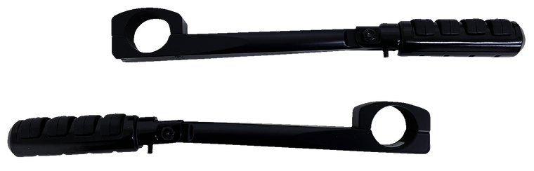 Rivco - Adjustable Highway Peg Mounts - 1-1/2" - Black - Highway Peg Mounts - HD004BK Rivco - Adjustable Highway Peg Mounts - 1-1/2" - Black - Highway Peg Mounts - HD004BK