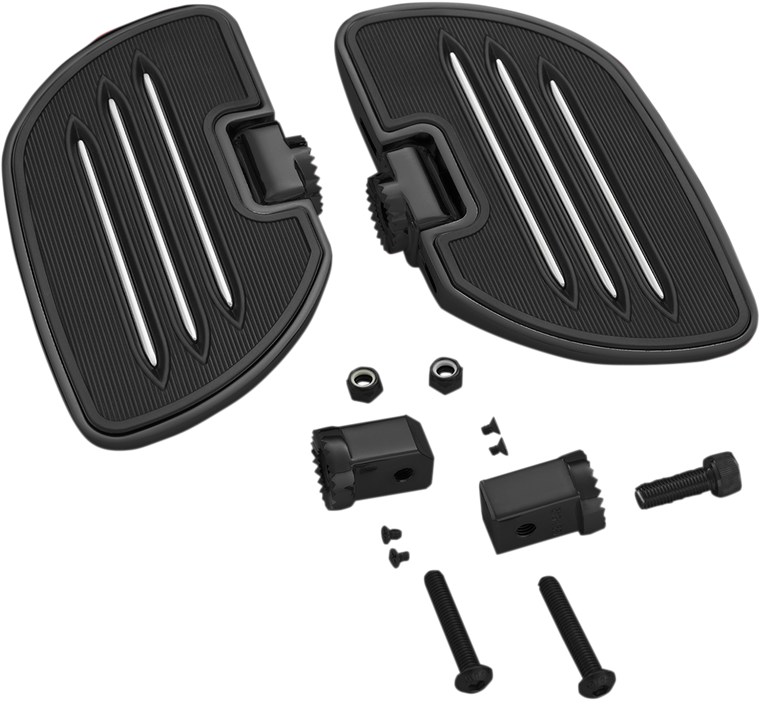 Show Chrome - Driver Board - Black - GL1800 - Commander Driver Floorboard - 21-359BK