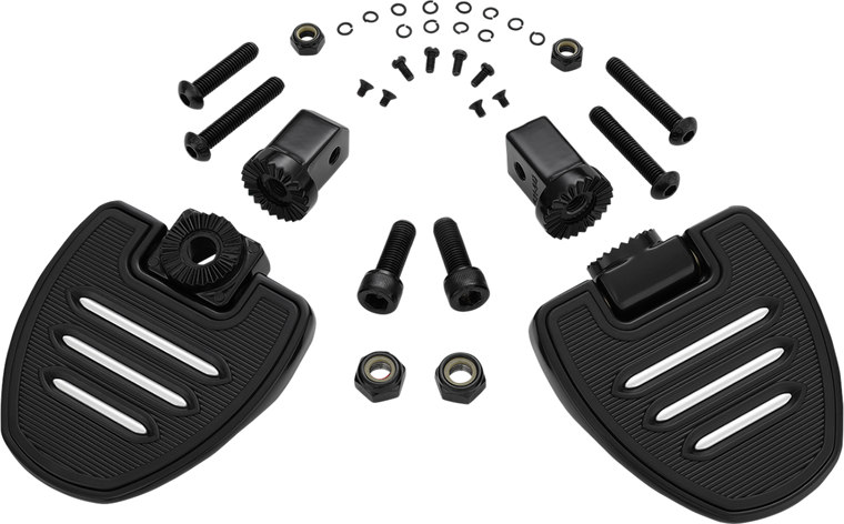 Show Chrome - Driver Board - Black - GL1800 Mini - Commander Driver Floorboard - 21-327BK