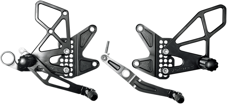 Vortex - V2 Rearset - Black - R6 - Version 2 Rearset - RS616K