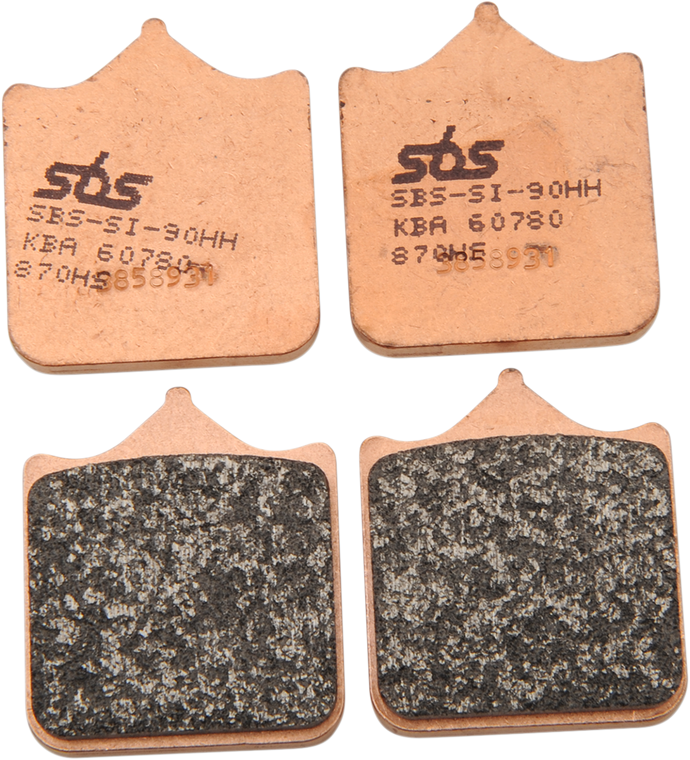 Sbs - HS Brake Pads - BMW - 870HS - HS Street Excel Sintered Front Brake Pads - 870HS