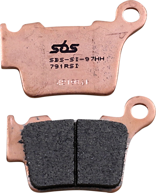 Sbs - Brake Pads - 791RSI - RSI Offroad Racing Sintered Brake Pads - 791RSI
