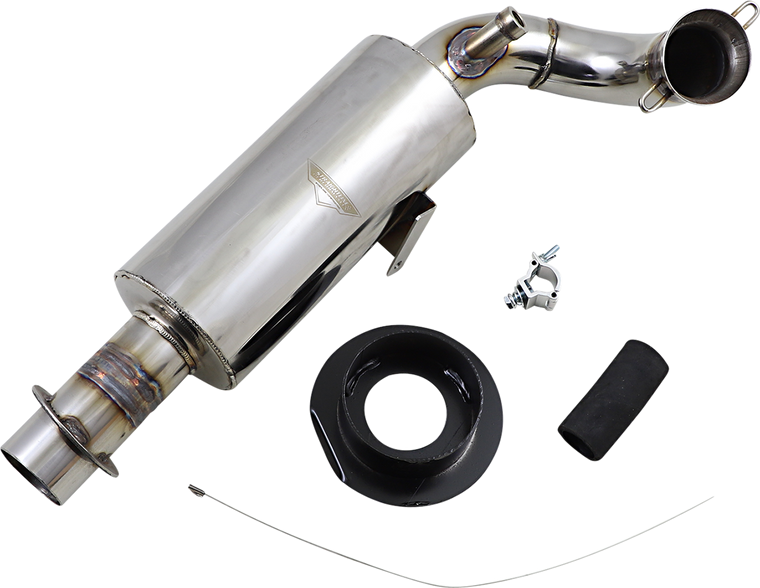 Straightline Performance - Exhaust Silencer - Lightweight Silencer - 132-148