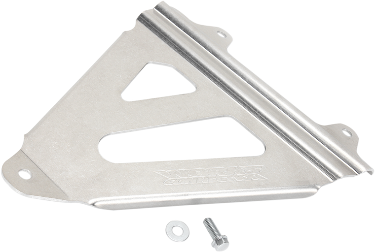 Works Connection - Radiator Brace - Silver - Kawasaki - Radiator Braces - 18-046