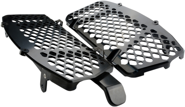 Trail Tech - Radiator Guard - Black - Radiator Guards - 0151-RB02 Trail Tech - Radiator Guard - Black - Radiator Guards - 0151-RB02