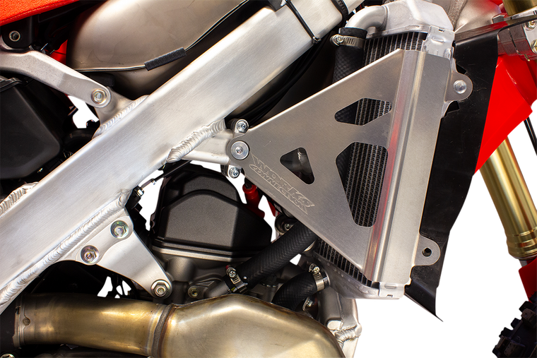 Works Connection - Radiator Brace - Silver - CRF - Radiator Braces - 18-710