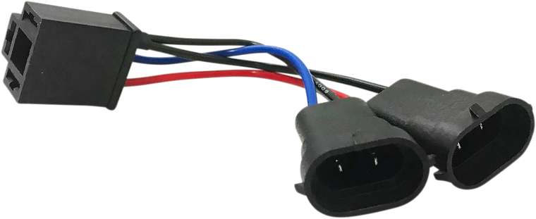 Rivco - H9/H11 Headlight Adapter - Illuminati H4 to H9 H11 Adapter - LED-130A