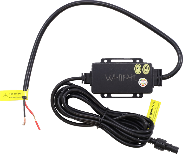 Whipitlightrods - Light Rod Harness - Bluetooth and Remote - Single - Bluetooth Chasing Harness - 47-700