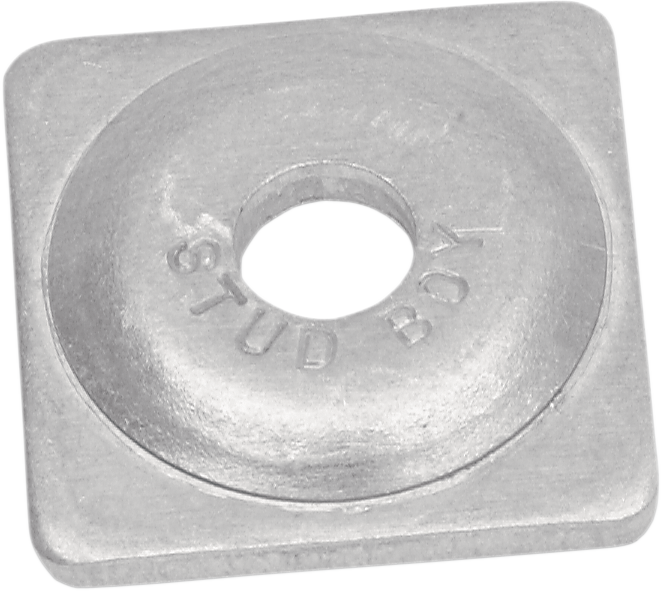 Stud Boy - Backer Plates - Aluminum - 7mm - 96 Pack - Square Backer Plates - 2060-P3