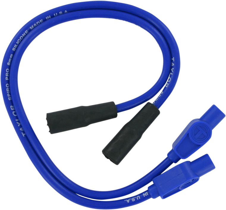 Sumax - Spark Plug Wires - Blue - 8mm Custom-Fit Spark Plug Wire Kit - 20634