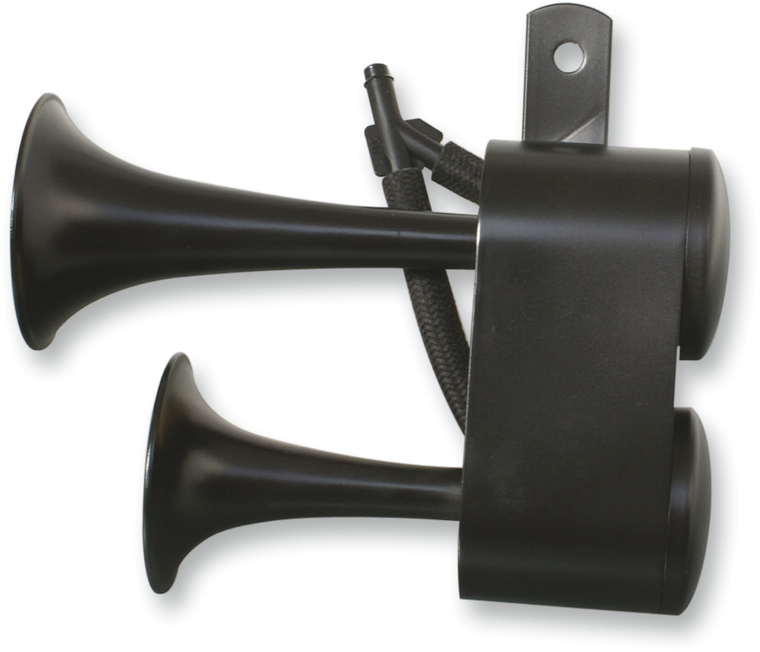 Rivco - Dual  - Air Horns - Black - Dual Air Horn - AHHDBK