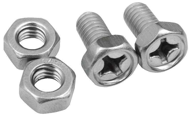 Yuasa - Battery Bolt/Nut Set - 6X11SS - Battery Hardware/Parts  Hardware - PACK5BNBSSF6M