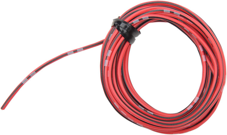 Shindy - 14A Wire - 13' - Red/Black - Colored Wiring - 16-686