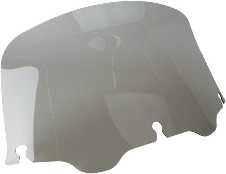 Wind Vest - Windshield - Smoke - 10" - FLHT/X - Replacement Acrylic Windscreen - 61-1010