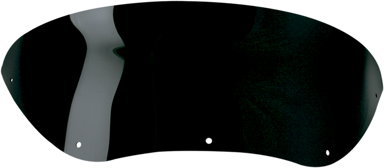 Wind Vest - Windshield - Black - 8" - FLTR - Replacement Acrylic Windscreen - 62-8030