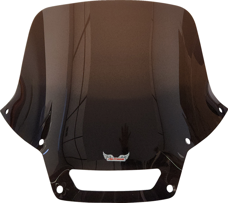 Slipstreamer - Windshield - Dark Smoke - FXDLST - + 4" Over Stock - Replacement Windshield - S-231+4DS