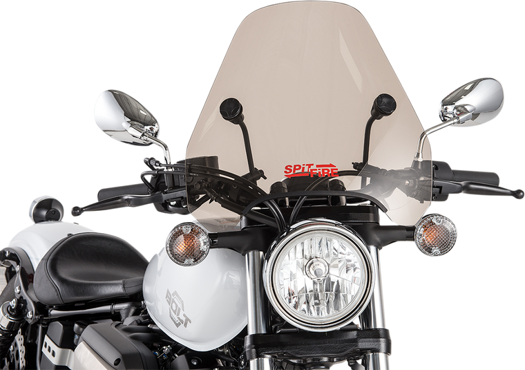 Slipstreamer - Spitfire Windshield - Smoke - S-06 Spitfire Sport Shield - S-06-A-C-M