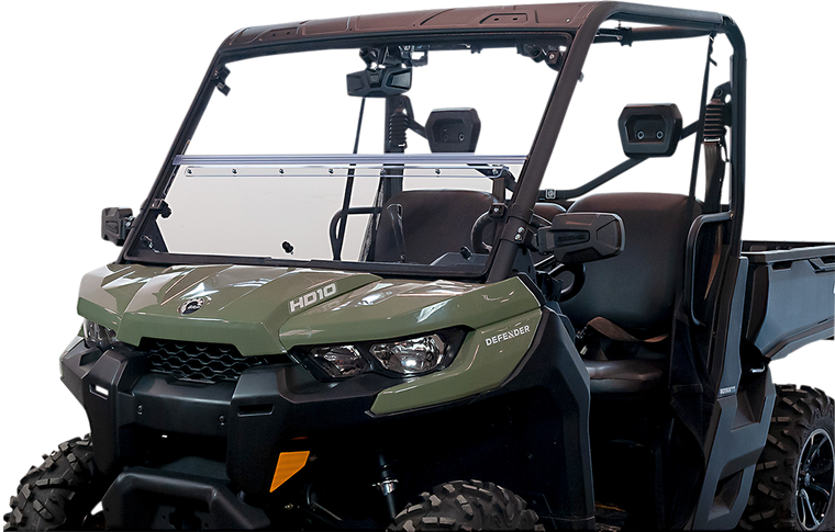 Seizmik - Folding Windshield - Polycarbonate - Versa-Fold Windshield - 25037 Seizmik - Folding Windshield - Polycarbonate - Versa-Fold Windshield - 25037