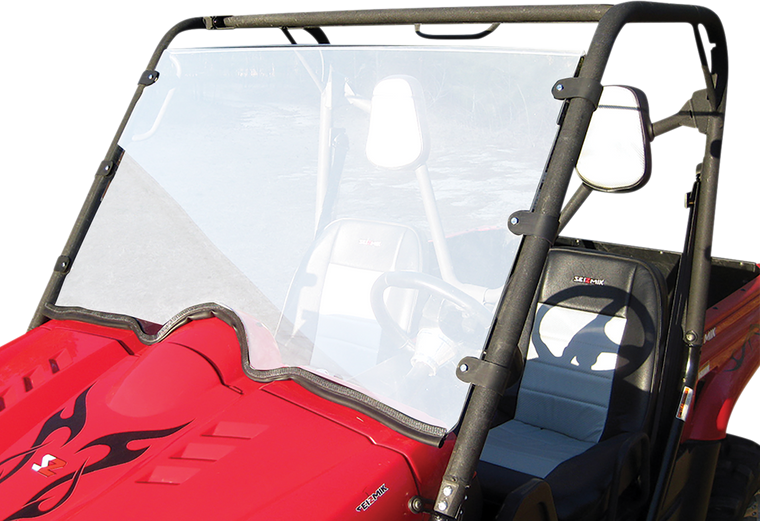 Seizmik - Full Windshield - Polycoated - Rhino - Full Windshield - 23019 Seizmik - Full Windshield - Polycoated - Rhino - Full Windshield - 23019