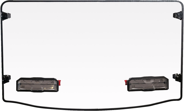 Seizmik - Windshield Kit - Vented - Versa-Vent Windshield - 50-50225KIT Seizmik - Windshield Kit - Vented - Versa-Vent Windshield - 50-50225KIT