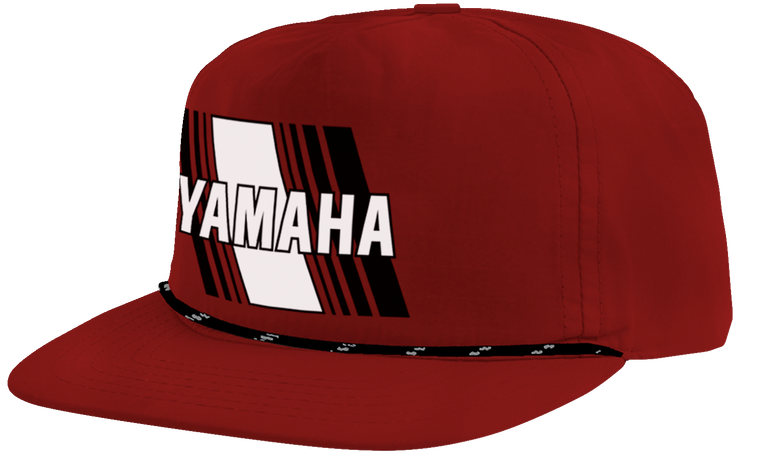 Yamaha Apparel - Yamaha Heritage Hat - Red - Yamaha Flat Bill Hat - NP21A-H3200