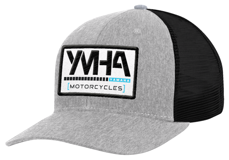Yamaha Apparel - Yamaha Hat - Gray/Black - Yamaha Curved Bill Hat - NP21A-H3202