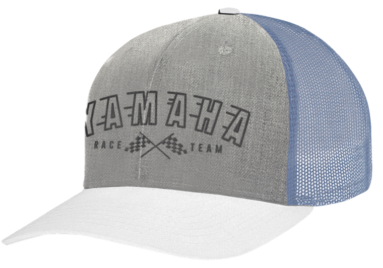 Yamaha Apparel - Yamaha Race Team - Gray/Blue - Yamaha Racing Hat - NP21A-H3241